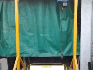 Portique d'atelier déplaçable en charge avec palan électrique ABUS