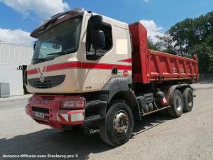 Benne basculante de chantier et de TP Renault Kerax