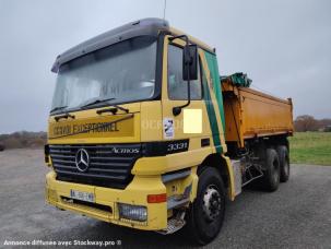 Benne basculante de chantier et de TP Mercedes Actros