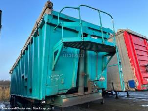 Benne basculante de chantier et de TP BENALU CEREALIERE 53 M3