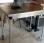 Desserte inox poubelle