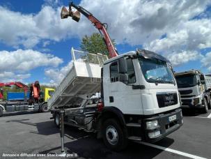 Benne basculante de chantier et de TP MAN TGM