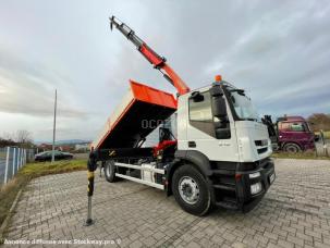 Benne basculante de chantier et de TP Iveco Stralis