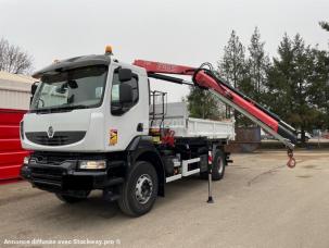 Benne basculante de chantier et de TP Renault Kerax