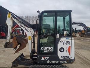 Mini-tractopelle Bobcat E17