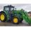 Tracteur agricole John Deere 6120M