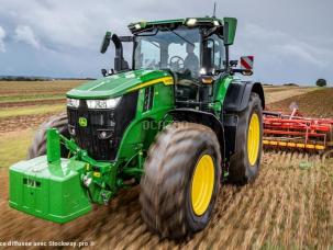 Tracteur agricole John Deere 7250R