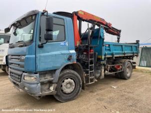 Benne basculante de chantier et de TP DAF CF75