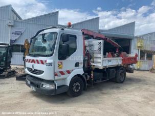 Benne basculante de chantier et de TP Renault Midlum