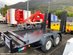 Plateau Moiroud Remorque Double essieux SAS