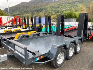 Plateau Moiroud Remorque Triple essieux SAS NOIR