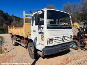 Benne basculante de chantier et de TP RENAULT Midliner benne basculante