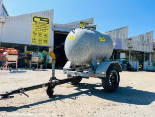 Matériel de chantier Cuve 500L sur treuil TR0500L