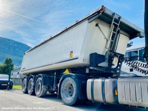 Benne basculante de chantier et de TP SCHMITZ CARGOBULL SGFS3 REMORQUE SEMI BENNE (3 Essieux)