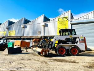 Mini-chargeuse BOBCAT S100 mini chargeuse sur pneu (AVEC ACCESSOIRES)