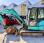 Pelle  Kobelco SK45SRX-6  Mini pelle 4,5T
