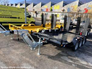 Porte-engins Moiroud TR3500 Remorque porte-engins 3,5T 3 essieux neuve MOIROUD