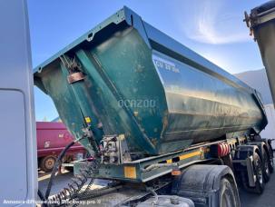 Benne basculante de chantier et de TP Benalu C39C17 Semi-remorque benne TP 3essieux