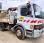 Benne basculante de chantier et de TP Mercedes ATEGO 1218 Camion benne grue grappin hayon
