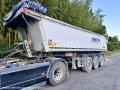 Benne basculante de chantier et de TP Schmitz Cargobull SKI24 Semi-remorque benne TP aluminium