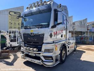 Pour semi-remorque MAN TGX 18.580 Tracteur routier EURO6 avec kit Hydraulique