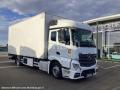 Fourgon avec parois et toit rigide Mercedes Actros
