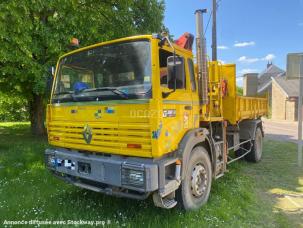 Benne basculante de chantier et de TP Renault G270