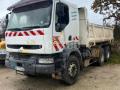 Benne basculante de chantier et de TP Renault Kerax