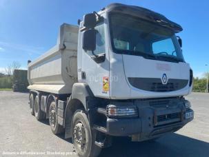 Benne basculante de chantier et de TP Renault Kerax