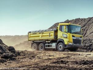 Benne basculante de chantier et de TP DAF XD