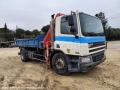 Benne basculante de chantier et de TP DAF CF75
