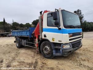 Benne basculante de chantier et de TP DAF CF75