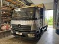 Fourgon avec parois et toit rigide Mercedes Atego