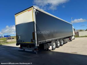 Carrosserie à parois latérales souples coulissantes (PLSC) Fruehauf PLSC