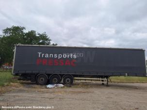 Carrosserie à parois latérales souples coulissantes (PLSC) Fruehauf Non spécifié