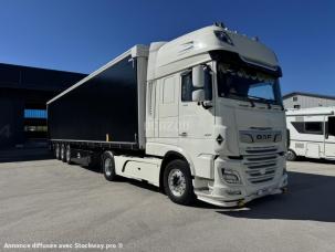 Carrosserie à parois latérales souples coulissantes (PLSC) DAF XF
