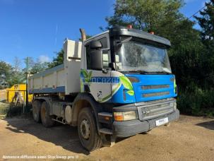 Benne basculante de chantier et de TP Scania P380