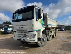 Benne basculante de chantier et de TP DAF CF