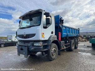 Benne basculante de chantier et de TP Renault KERAX