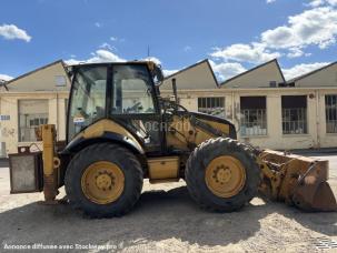 Tractopelle rigide Caterpillar 442E
