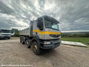 Benne basculante de chantier et de TP Renault KERAX 500 DXi 13 8x4