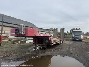 Fourgon bâché avec parois rigides Kaiser Porte-char