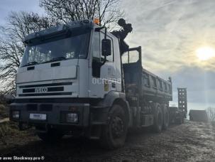 Benne basculante de chantier et de TP Iveco Eurotrakker