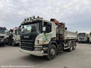 Benne basculante de chantier et de TP Scania P360