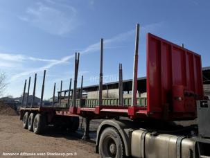 Fourgon bâché avec parois rigides Friedrich Semi-remorque extensible