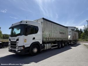 Carrosserie à parois latérales souples coulissantes (PLSC) Scania G