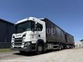Carrosserie à parois latérales souples coulissantes (PLSC) Scania G