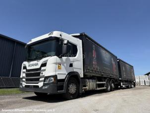 Carrosserie à parois latérales souples coulissantes (PLSC) Scania G