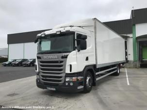 Fourgon avec parois et toit rigide Scania G