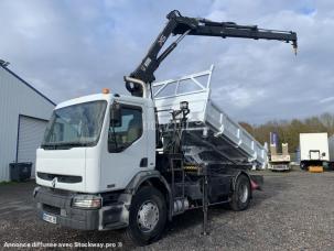 Benne basculante de chantier et de TP Renault Premium